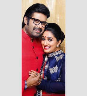 Manoj K. Jayan and wife wedding anniversary photo